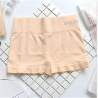 ราคา กางเกงใน กางเกงชั้นในสตรี boxer สเตย์ ใส่สบาย ระบายอากาศ ผ้ายืดหยุ่น ฟรีไซส์ 26 38 นิ้ว ชนิดขาสั้น ชุดชั้นในผู้หญิง กางเกงในผู้หญิง เอวยางยืด ญี่ปุ่นMUNAFIE (21592123955)