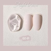 ราคา AS สีเจล สีทาเล็บ โทนสีนู้ดน้ำตาล 6 เฉดสี QZ 15ml (13258512207)