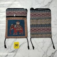 ราคา กระเป๋าลายช้าง กระเป๋าผ้าทอนากา ผ้าพื้นเมืองทางเหนือ กระเป๋าสายสะพายยาว กระเป๋าคล้องคอ กระเป๋าชาวดอย แต่งหน้ากระเป๋าลายช้าง (19840823551)