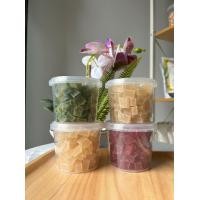 ราคา วุ้นกรอบแบบกระปุก ขนมวุ้นกรอบ กินเพลิน จากธรรมชาติ วุ้นกรอบสมุนไพร วุ้นกรอบผลไม้ (21445595778)