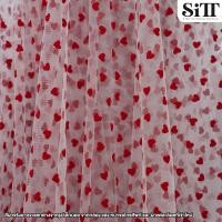 ราคา ผ้าตาข่ายหัวใจกำมะหยี่ ผ้าตาข่ายลายกำมะหยี่ ผ้าตาข่ายลายหัวใจ ผ้ามุ้งหัวใจ ผ้ามุ้งลาย ผ้ามุ้ง ผ้าตาข่าย ผ้าเมตร ผ้าหลา (16015828988)