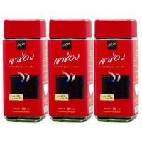 ราคา เขาช่อง กาแฟฝาแดง 50 กรัม x 3 ขวด แบ่งขาย 1 ขวด (21524579476)