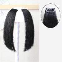 ราคา Sanhe 2ชิ้นวิกผมม้าแบนผมหน้าม้าปลอมวิกผมม้าวิกผม (18805515363)