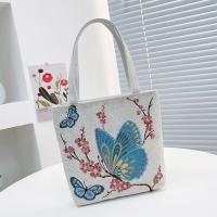 ราคา Handcrafted Embroidered Handbag Stylish Womens Shoulder Bag Vintage Top handle Bag Animal Print Tote Bag Embroidered Canvas Handbag (19764758897)