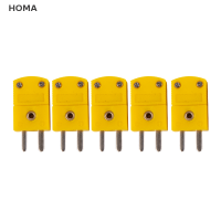ราคา HOMA 5pcs K TYPE MALE FEMALE MINI Connectors plug thermocouple Temperature SENSORS (18913923732)