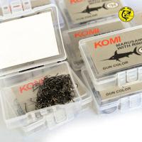 ราคา ตัวเบ็ด โกมิ KOMI เบ็ดกล่องฉลามดำ 1 กล่อง สินค้าคุณภาพ คมแข็ง เบ็ดกล่อง ตะขอเบ็ด เบ็ด หมากเบ็ด เบ็ดตกปลากด ปลากด (10112542916)