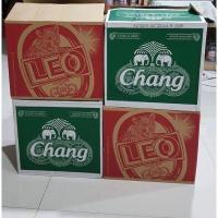 ราคา ขายลังเบียร์ เซ็ต 10 ใบ ลังกระดาษ กล่องส่งของ มีลีโอ สิงห์ ช้าง หรือคละยี่ห้อ พร้อมส่งทั่วไทย (21511704274)