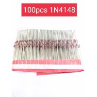 ราคา 100ชิ้น ไดโอด 1N4001 1N4002 1N4004 1N4007 1N4148 (16455772509)