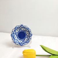 ราคา พานเชิง 8 นิ้ว พานตัดขา พานเซรามิค ลายไทย ลายคราม จานเชิงถวายพระ เนื้อเงางาม เซรามิคเคลือบอย่างดี (21290576293)