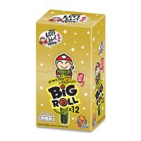 ราคา เถ้าแก่น้อย สาหร่ายม้วน BIG ROLL ขนาด 3กรัม ยกกล่อง 12ซอง สาหร่ายม้วนย่างสไตล์ญี่ปุ่น (14337438108)
