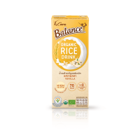 ราคา Balance บาลานซ์ น้ำนมข้าวออร์แกนิก Organic Rice Drink 180ml x 3pcs (19982489269)