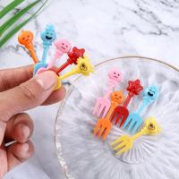 ราคา ส้อมจิ้มผลไม้สำหรับเด็ก6 8 10ชิ้นส้อมจิ้มขนมส้อมจิ้มฟักทองตกแต่งเบนโตะ (21431402715)