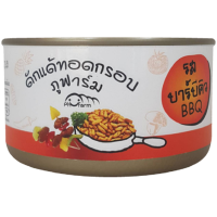 ราคา ภูฟาร์ม ดักแด้ทอดอบกรอบ รสบาร์บีคิว น้ำหนัก 25 กรัม แมลงทอด (6494162021)