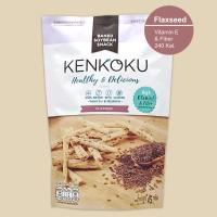 ราคา KENKOKU ขนมถั่วเหลืองอบกรอบ รส FLAXSEED 45 กรัม (2663146195)