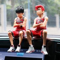 ราคา 15ซม SLAM DUNK Sakuragi Hanamichi ตัวเลขการกระทำ Rukawa Kaede โมเดลของเล่นเค้ก Topper (10509167012)