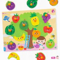 ราคา กระดานจิ๊กซอว์ กระดานจ๊ะเอ๋ จิ๊กซอว์หมุด กขค ABC 123 เสริมทักษะและช่วยการจดจำของเด็ก กระดานหมุด jigsaw หมุด ของเล่นเด็ก (21763529530)