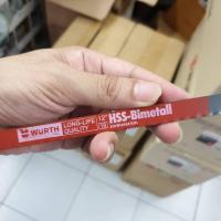 ราคา ใบเลื่อยตัดเหล็ก WURTH ขนาด 12 นิ้ว ใบเลื่อย HSS 18T และ 24T HIGH QUALIT งอได้ ไม่หัก bimetal (9906899808)