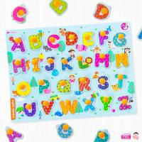 ราคา กระดานจิ๊กซอว์ กระดานจ๊ะเอ๋ จิ๊กซอว์หมุด กขค ABC 123 เสริมทักษะและช่วยการจดจำของเด็ก กระดานหมุด jigsaw หมุด ของเล่นเด็ก (21763661109)