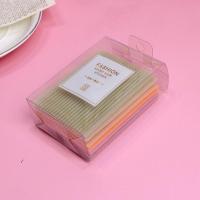 ราคา กล่อง10แผ่น แผ่นแปะผม แปะไรผม แปะผมแต่งหน้า ตีนตุ๊กแกติดผม (21175353162)