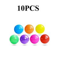 ราคา ลูกบอลพลาสติก 100 50 10 ลูก ลูกบอลพลาสติกหลากสี ลูกบอลสำหรับบ่อบอลว่ายน้ำของเล่นสำหรับเด็ก บ่อบอลพร้อมแป้น (9166862354)