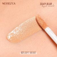 ราคา คอนซีลเลอร์ Merrezca Silky Blur Liquid Concealer ซอง มีให้เลือก3สี (21441440513)