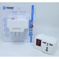 ราคา ปลั๊กแปลง 2ขาแบน มีสวิทซ์ TOSHINO Co 6S อีเล็คโทรนิคส์ ปลั๊ก แปลงไฟ ตัวแปลงขาปลั๊ก ขาปลั๊ก แปลงปลั๊กไฟ (21582758061)