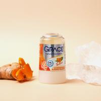 ราคา Grace Natural Deodorant เกรซ โรลออนสารส้ม ระงับกลิ่นกาย 70 g (21303182088)