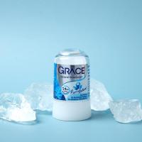 ราคา Grace Natural Deodorant เกรซ โรลออนสารส้ม ระงับกลิ่นกาย 70 g (21303182085)