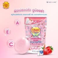 ราคา Chupa Chups จูปา จุ๊ปส์ สบู่ก้อน สบู่อาบน้ำ บำรุงผิว แถมฟรี ถุงตาข่ายตีฟอง ขนาด 80 กรัม มี 4 กลิ่น (21736635106)