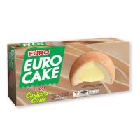 ราคา ยูโร่ คัสตาร์ดเค้ก 17 กรัม กล่องละ 12ซอง ขนมเค้ก ขนมทานเล่น (21719767582)