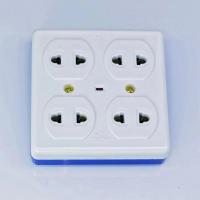 ราคา ปลั๊กกราวด์ 4 ที่ ติดลอย JRDQ วีน่า ปลั๊กลอยแบบมีกราวด์ รุ่น16A 250V ปลั๊กกราวด์คู่ติดลอย 4ท 2 ขามีกราวดTS 948 (20063653347)