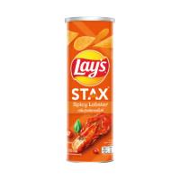 ราคา LAYS Stax มันฝรั่งทอดกรอบ เลย์ สแตคส์ เลย์รสหมึกย่าง รสซาวครีม รสออริจินอล รสกุ้งมังกร ขนาด 100 กรัม (21547300814)