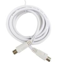 ราคา สายคอนโด สายเคเบิล สายอากาศทีวี 1 5m สายเสียบกำแพง หอพัก เข้าทีวี RG6 แจ็คตัวผู้สองข้าง (21433101380)