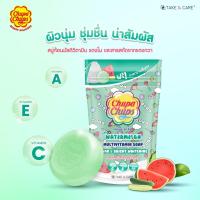 ราคา Chupa Chups จูปา จุ๊ปส์ สบู่ก้อน สบู่อาบน้ำ บำรุงผิว แถมฟรี ถุงตาข่ายตีฟอง ขนาด 80 กรัม มี 4 กลิ่น (21736635109)