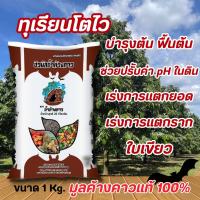ราคา ปุ๋ย ฮิวมัส ถ้ำค้างคาว ฟื้นต้น ต้นโทรม ต้นไม่โต ปุ๋ยทุเรียน ผสมมูลค้างคาว ทุเรียนเล็ก ปุ๋ยทำใบ ต้น ทุเรียน ปุ๋ยเร่งใบ เร่งโต ใบเขียว ขนาด 1kg (21252716585)