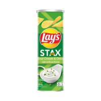 ราคา LAYS Stax มันฝรั่งทอดกรอบ เลย์ สแตคส์ เลย์รสหมึกย่าง รสซาวครีม รสออริจินอล รสกุ้งมังกร ขนาด 100 กรัม (21547396596)