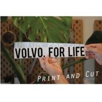ราคา สติ๊กเกอร์แต่งรถ งานไดคัท ลาย Volvo for Life มีหลายสี มีหลายขนาดให้เลือก (14528233381)