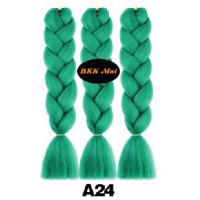 ราคา ไหมถักผมเปีย ไหมไฟเบอร์ สีล้วน ราคาต่อ1มัด Price per 1pcs สี21 ถึง A40 มีเก็บเงินปลายทาง COD (1768614181)