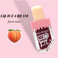 ราคา No 70499 Kiss Beauty ลิปสติก ลิปไอศครีม ติดทนนานให้ความชุ่มชื้น ทาง่ายเกลี่ยง่ายกลิ่นหอมให้สีที่ชัดICE CREAM furit tints (19665114566)