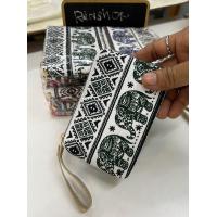 ราคา กระเป๋าลายช้าง กระเป๋าตังค์ใส่เหรียญใส่แบงค์ ลายช้าง คละสี คละลาย ของชำร่วย ของที่ระลึก (19360725210)