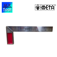 ราคา ฉากวัดไม้ META สแตนเลส 12 นิ้ว ฉาก วัดไม้ ฉากวัดไม้หน้าใหญ่ เหล็กฉาก ฉากเหล็ก ฉากวัดมุม เครื่องมือช่าง ฉากประกบ M K Tool (8848073684)