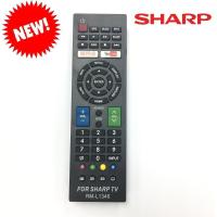 ราคา SHARP Smart รีโมทคอนล RM l1346ไม่มีกล่องราคาถูก Remote Control GB234WJSA For SHARP LCD LED TV with NETFLIX YouTube LC 32M3H LC 40M3H LC 42D65H Fernbedienung (15881065044)