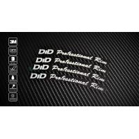 ราคา สติ๊กเกอร์ Sticker ขอบล้อ DID 208 (9477128507)