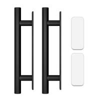 ราคา มือจับประตู2ชุดมือจับพลาสติกสีดำมือจับตู้สี่เหลี่ยมตู้ตู้เสื้อผ้าแบบมีลิ้นชักดึงตู้ครัวหัวลูกบิดคริสตัลบาร์ (20977251180)