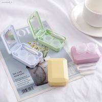 ราคา ตลับคอนแทคเลนส์ Set 4 in 1 ตลับเหลี่ยมพาสเทล ตลับเซต ตลับ น่ารัก พร้อมอุปกรณ์ (16816296260)