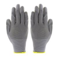 ราคา PU Gloves Worker Driver Builders Gardening Protective Safety Grey Mittens (20383292601)