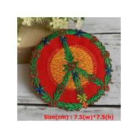 ราคา Peace สันติภาพ ดนตรี ตัวรีดติดเสื้อ อาร์มรีด อาร์มปัก ตกแต่งเสื้อผ้า หมวก กระเป๋า แจ๊คเก็ตยีนส์ Hipster Embroidered Iron on Patch (10444886399)