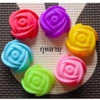 ราคา พิมพ์วุ้น 5cm 12ชิ้น พิมพ์ขนมชั้น พิมพ์ซิลิโคน พิมพ์กุหลาบ พิสบู่ ดอกไม้ อุปกรณ์ เบเกอรี่ (3024706873)