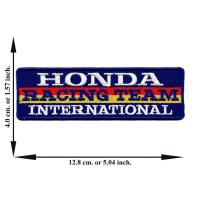 ราคา ตัวรีดติดเสื้อ อาร์มปัก ลาย ป้าย HONDA RACING TREM (640236771)