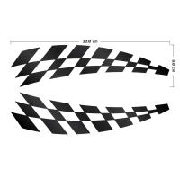 ราคา แต่งขอบ คิ้วล้อ รถ 1 ชุด มี 2 ชิ้น สติ๊กเกอร์ แต่งรถ ขอบล้อ ซุ้มล้อ (18783825956)